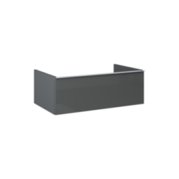 Komoda ELITA LOOK 80 1S 80x28.1x44.9 cm antracyt 167092