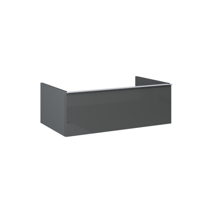Komoda ELITA LOOK 80 1S 80x28.1x44.9 cm antracyt 167092