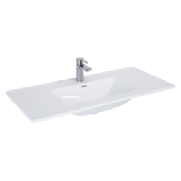 Umywalka meblowa ELITA SKAPPA 100 101.5x1.8x46.6 cm z otw. biała 145855