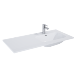 Umywalka meblowa ELITA SKAPPA 100 101x1.8x46.6 cm z otw. biała 145945