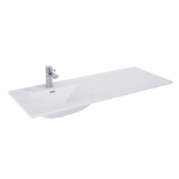 Umywalka meblowa ELITA SKAPPA 120 121x1.8x46.6 cm z otw. biała 145955