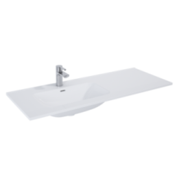 Umywalka meblowa ELITA SKAPPA 120 121x1.8x46.6 cm z otw. biała 145915