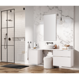 Blat pełny ELITA LOOK 140.4x2.8x46 cm biały 167046