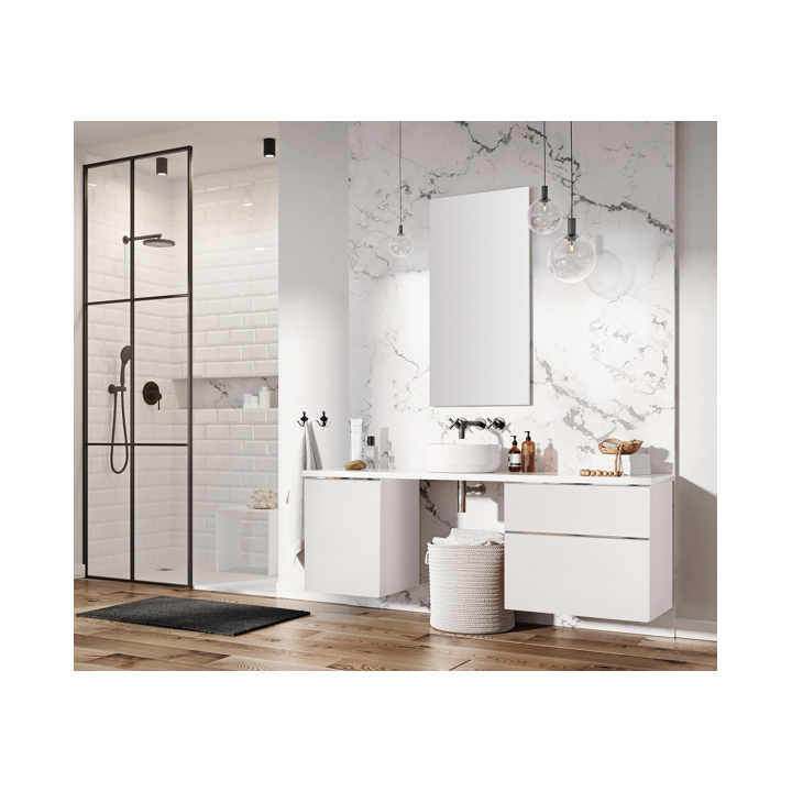 Blat pełny ELITA LOOK 140.4x2.8x46 cm biały 167046