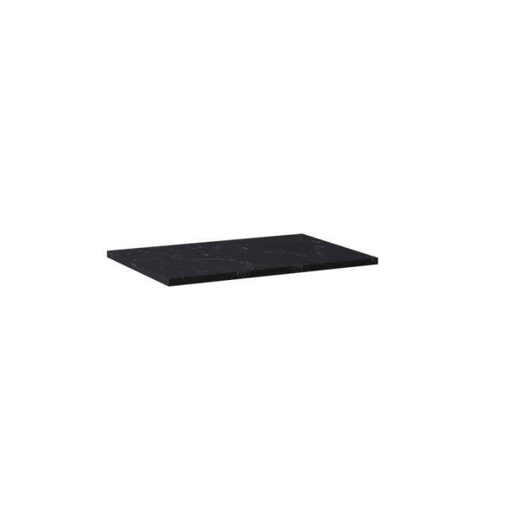 Blat pełny ELITA LOOK 60.6x2x46 cm czarny marmur 167480