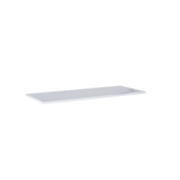 Blat pełny ELITA LOOK 121x2x46 cm biały marmur 167403