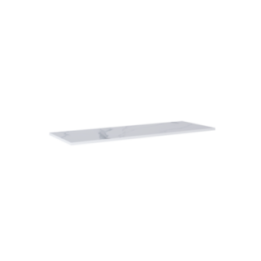 Blat pełny ELITA LOOK 141x2x46 cm biały marmur 167404