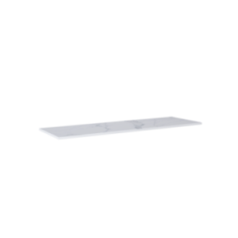 Blat pełny ELITA LOOK 161x2x46 cm biały marmur 167405
