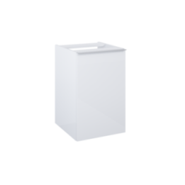 Komoda z koszem cargo ELITA LOOK 40x63.5x44.9 cm biała mat 167608