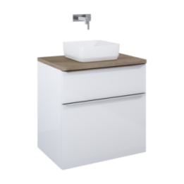 Szafka podumywalkowa ELITA LOFTY 70 2S 71.5x69.5x48.7 cm biała 167026