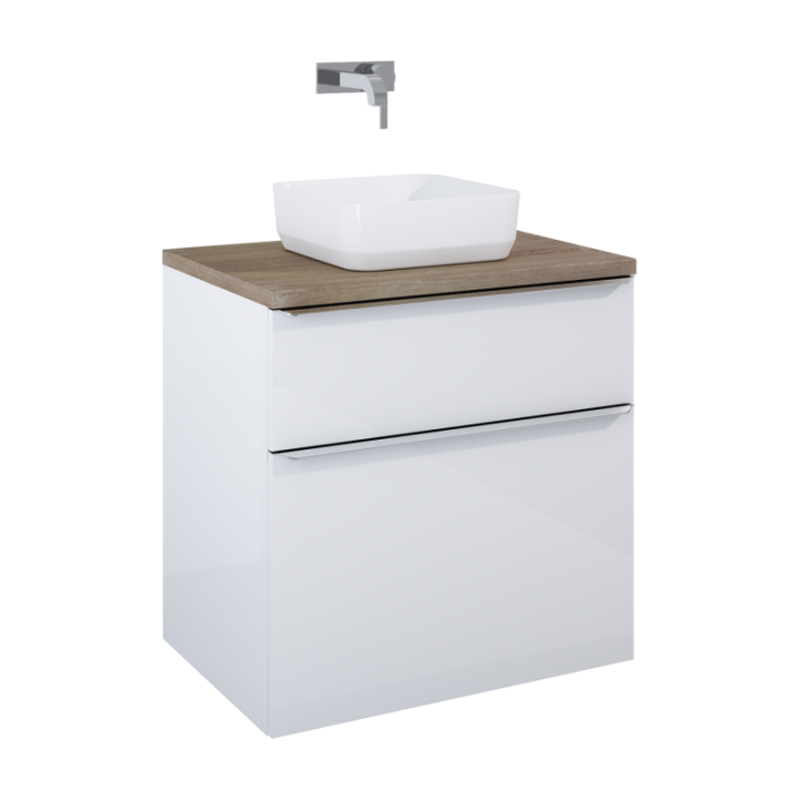 Szafka podumywalkowa ELITA LOFTY 70 2S 71.5x69.5x48.7 cm biała 167026