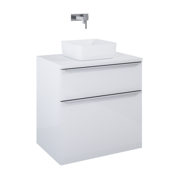 Szafka podumywalkowa ELITA LOFTY 70 2S 71.5x69.5x48.7 cm biała 167026
