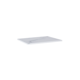 Blat pełny ELITA LOFTY 71.9x2x49.4 cm biały marmur 167804