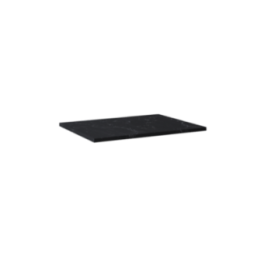 Blat pełny ELITA LOFTY 71.9x2x49.4 cm czarny marmur 167807