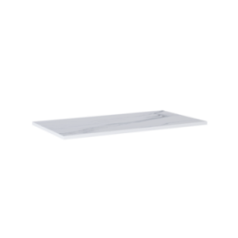 Blat pełny ELITA LOFTY 100.4x2x49.4 cm biały marmur 167805