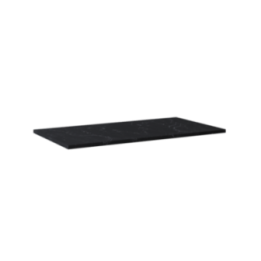 Blat pełny ELITA LOFTY 100.4x2x49.4 cm czarny marmur 167808