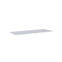 Blat pełny ELITA LOFTY 141.5x2x49.4 cm biały marmur 167437