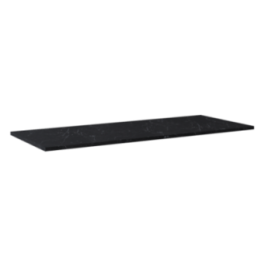 Blat pełny ELITA LOFTY 143.4x2x49.4 cm czarny marmur 167809