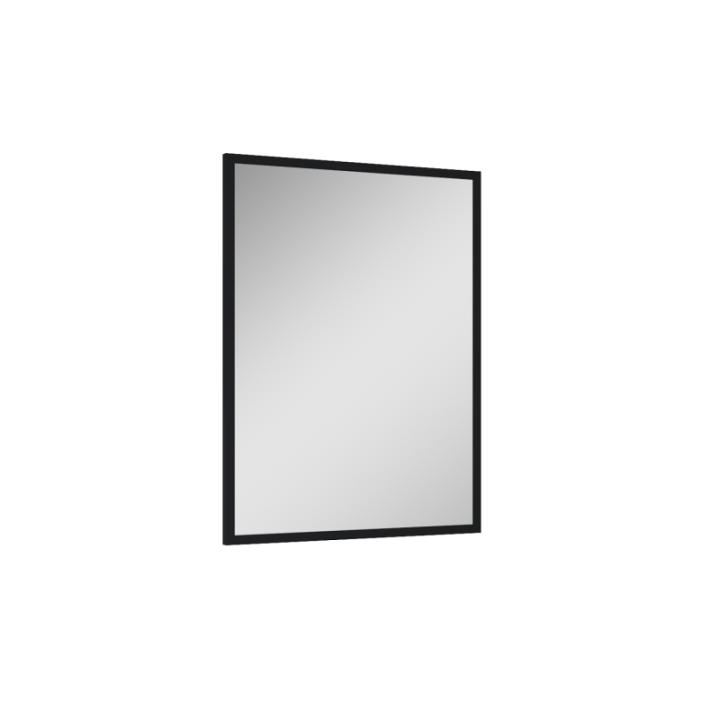 Lustro w czarnej ramie ELITA 60x80 cm 167581