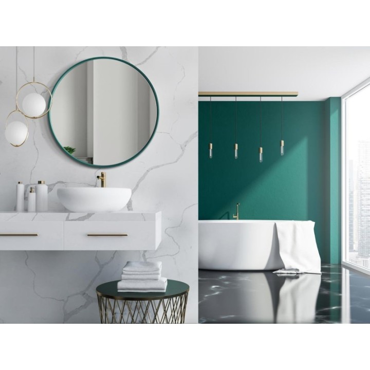 LUSTRO SCANDI SLIM – ZIELONA RAMA 50CM GIERADESIGN SCD/SL/Z/50