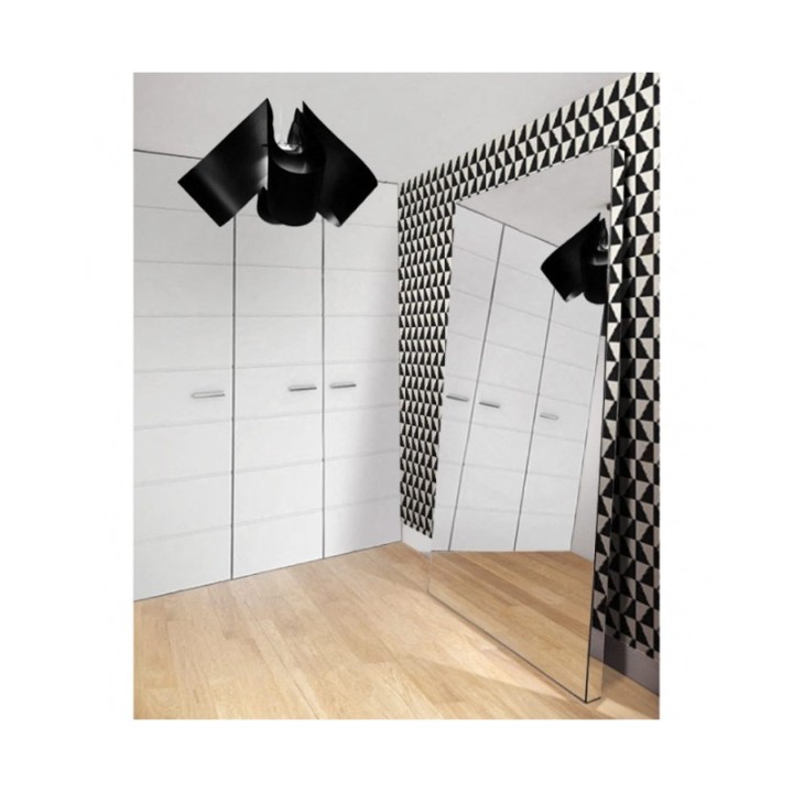 LUSTRO Z LUSTRZANYM BOKIEM SILVER BLOCK 60x160cm GieraDesign SBL/60x160