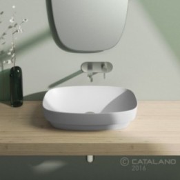 UMYWALKA NABLATOWA CATALANO GREEN LUX 60X38 BIAŁA MATOWA 160AGRLXBM