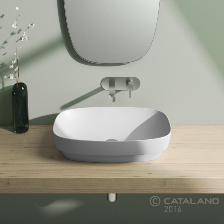 UMYWALKA NABLATOWA CATALANO GREEN LUX 60X38 BIAŁA MATOWA 160AGRLXBM