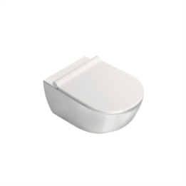 MISKA WC CATALANO SFERA NEW FLASH BEZRANTOWA 35X55 BIAŁY MAT 1VSF54RBM