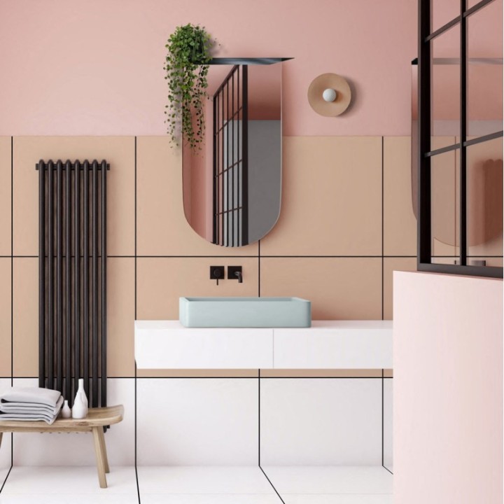 LUSTRO ARCO – PÓŁOKRĄGŁE Z METALOWĄ PÓŁKĄ 40X100CM GIERADESIGN ARC/40X100