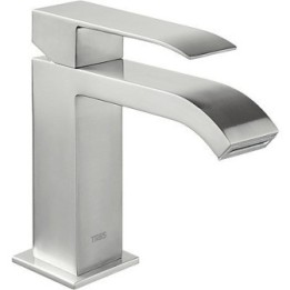 Bateria umywalkowa Tres CUADRO EXCLUSIVE kaskada stal 00610101ACD
