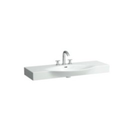 Umywalka ścienna Laufen Palace 1200x510mm z 3 otw. biała H8117040001081