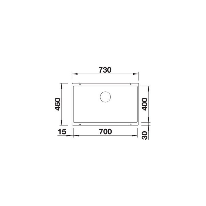 Zlewozmywak BLANCO SUBLINE 700-U SILGRANIT PURADUR czarny 526001
