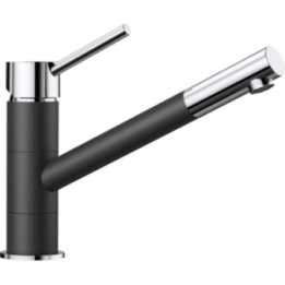 Bateria zlewozmywakowa KANO SILGRANIT-LOOK antracyt/chrom 525028