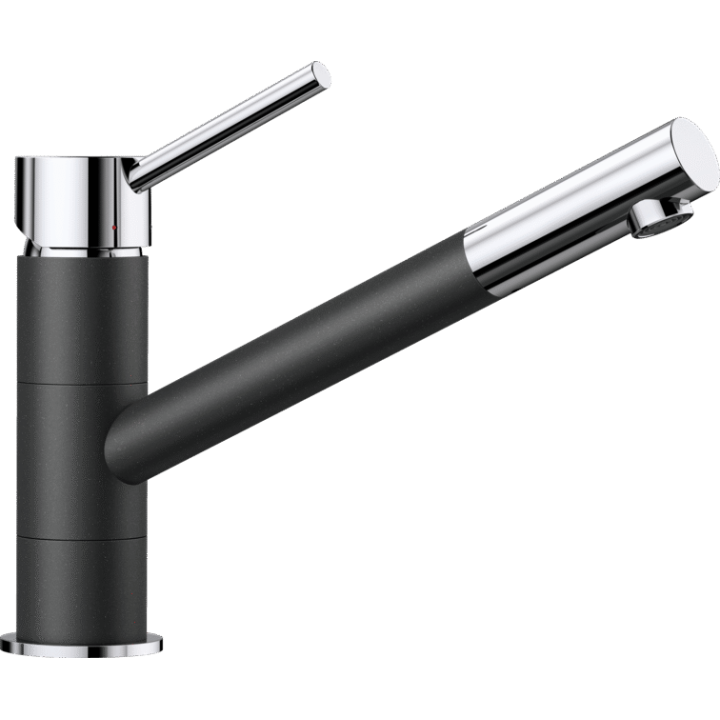 Bateria zlewozmywakowa KANO SILGRANIT-LOOK antracyt/chrom 525028
