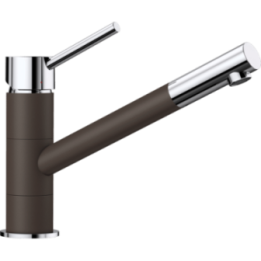 Bateria zlewozmywakowa KANO SILGRANIT-LOOK kawa/chrom 525033