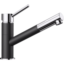 Bateria zlewozmywakowa KANO-S SILGRANIT-LOOK antracyt/chrom 525038