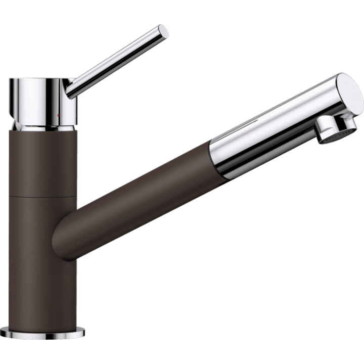 Bateria zlewozmywakowa KANO-S SILGRANIT-LOOK kawa/chrom 525043