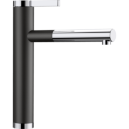 Bateria zlewozmywakowa LINEE-S SILGRANIT-LOOK czarna/chrom 526171