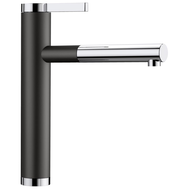 Bateria zlewozmywakowa LINEE-S SILGRANIT-LOOK czarna/chrom 526171