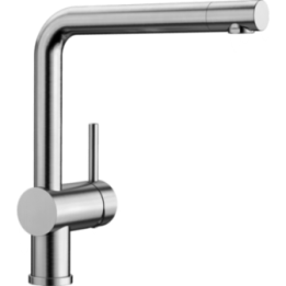 Bateria zlewozmywakowa LINUS stal szczotkowana 517183