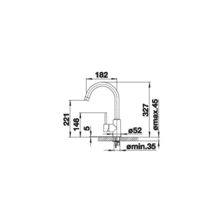Bateria zlewozmywakowa MIDA SILGRANIT-LOOK czarna 526145