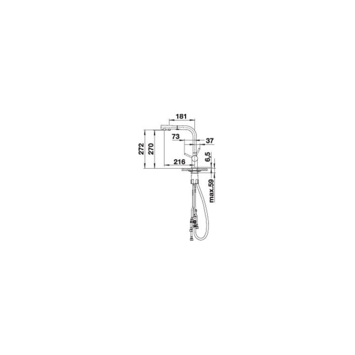 Bateria zlewozmywakowa FONTAS-S II SILGRANIT-LOOK czarna 526158
