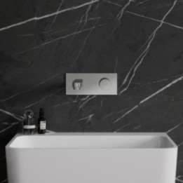 Bateria umywalkowa Omnires Contour podtynkowa chrom CT8015CR
