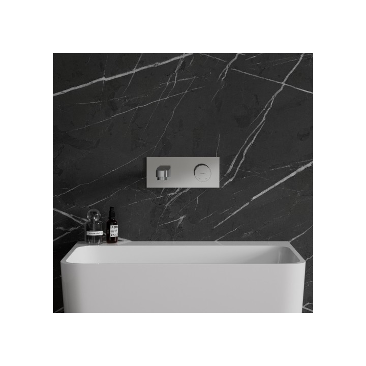 Bateria umywalkowa Omnires Contour podtynkowa chrom CT8015CR