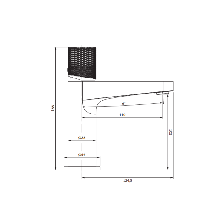 Bateria umywalkowa Omnires Contour chrom CT8010CR
