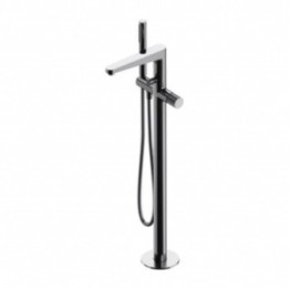 Bateria wannowa wolnostojąca Omnires Contour chrom CT8033CR