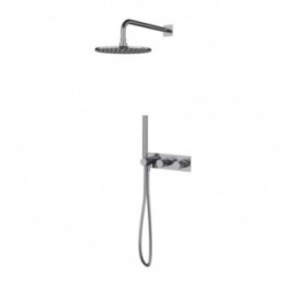 Zestaw prysznicowy Omnires Contour podtynkowy chrom SYSCT10CR