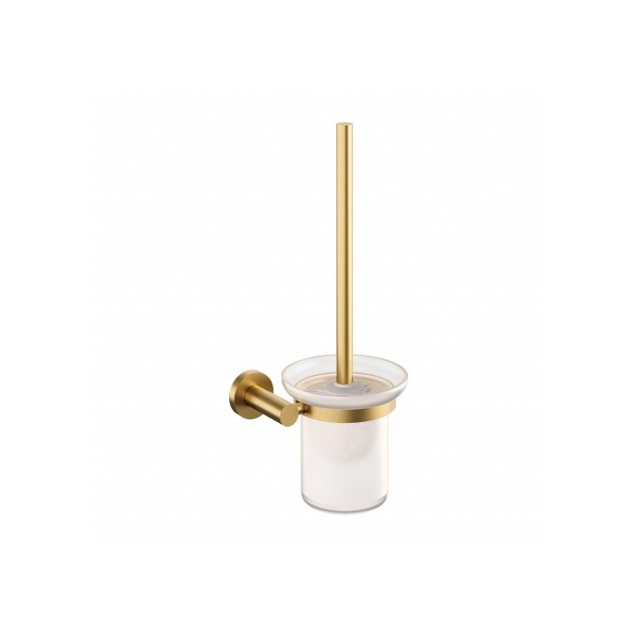Szczotka WC wisząca Omnires Modern Project złoty szczotkowany MP60620GLB
