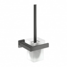 Szczotka wisząca Wc Omnires Nelson grafit NL80620GR