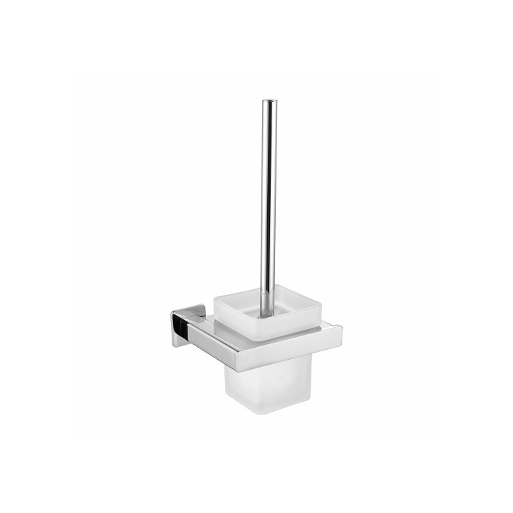 Szczotka wisząca Wc Omnires Nelson chrom NL80620CR